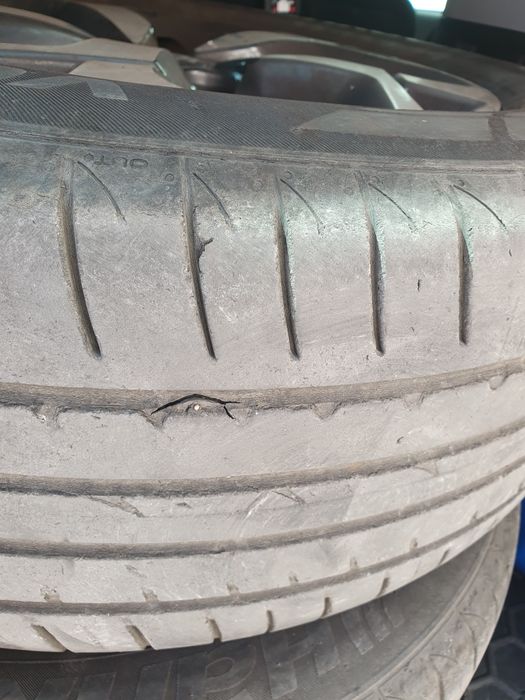 Шини б/у 225/60 R17, hankook 2018 р