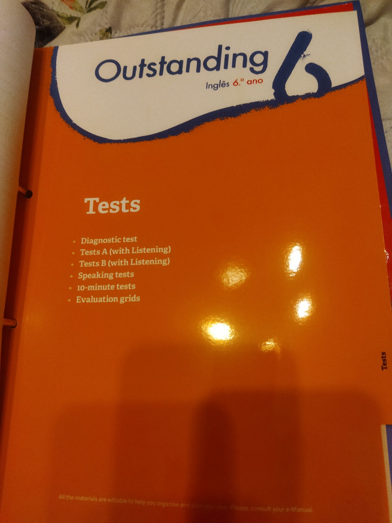 Dossier de fichas de trabalho outstanding 6° ano
