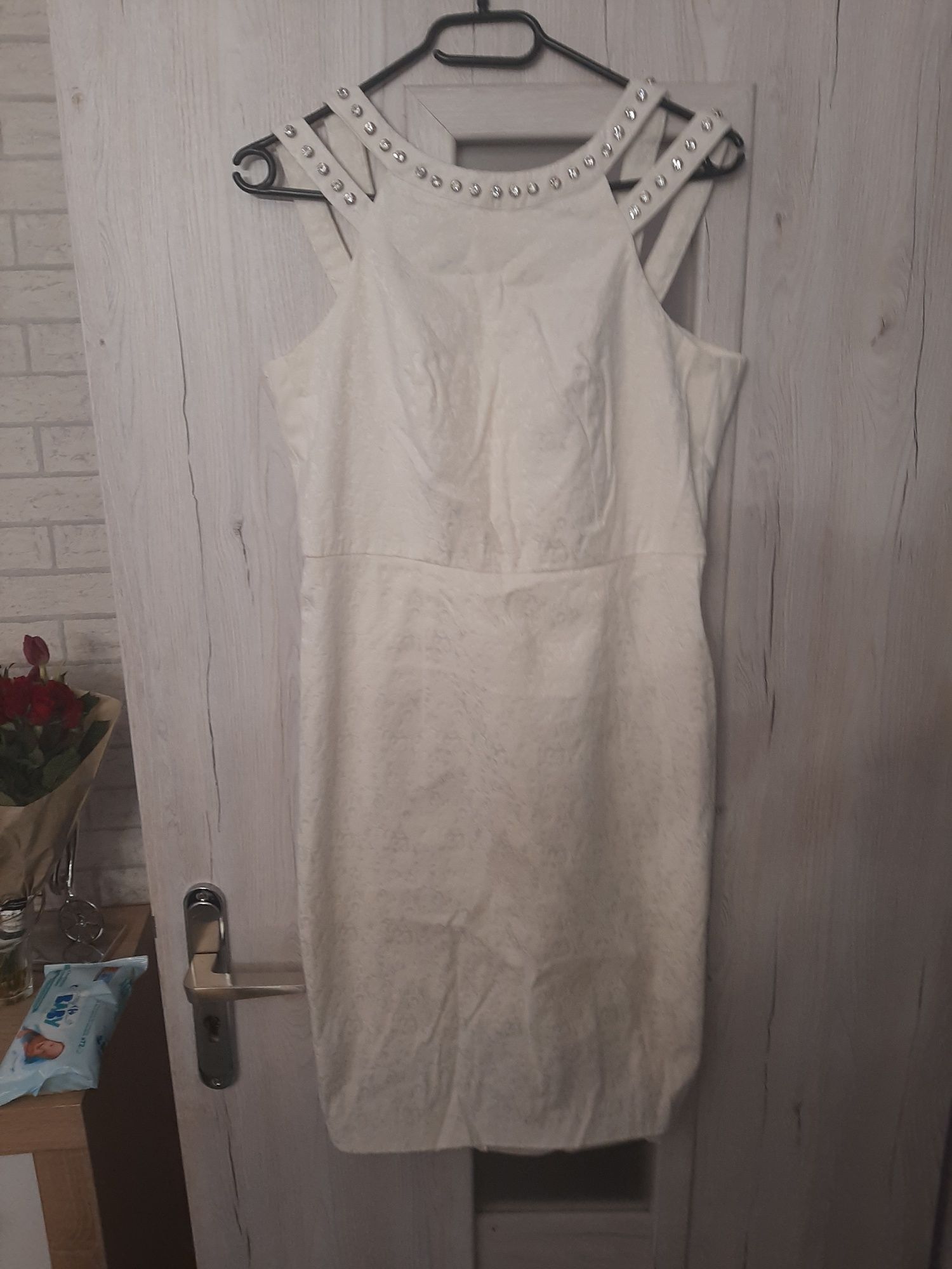 Piękna sukienka na wesele/komunię r.36