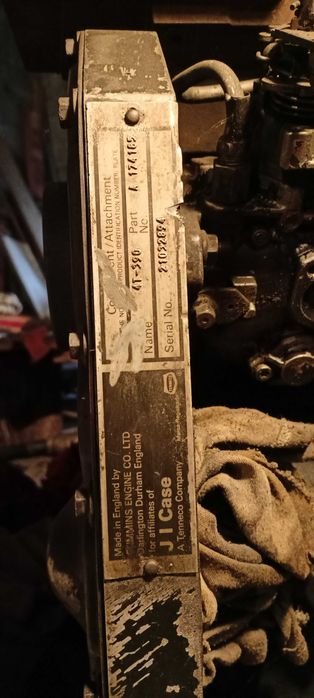 Silnik Cummins 4T - 390 Case koparko ładowarka