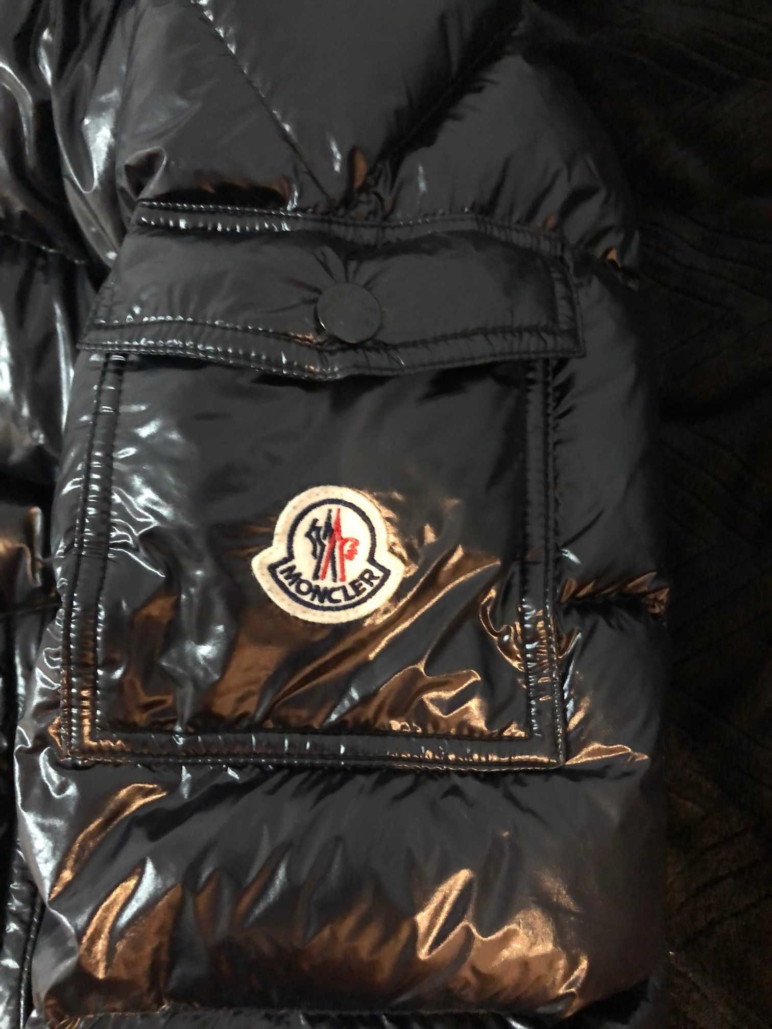 Kurtka Moncler Maya, czarna size:3