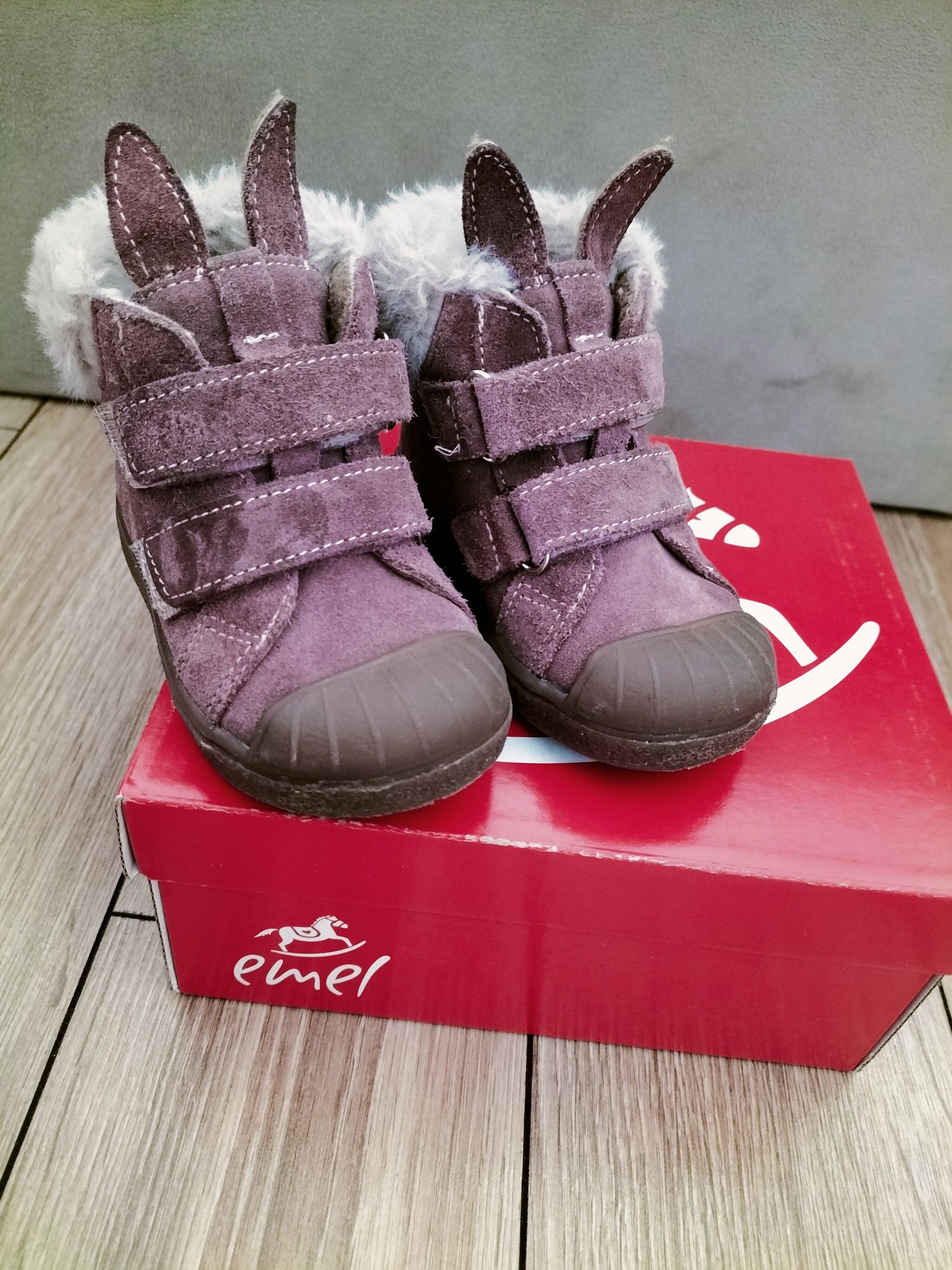 Buty zimowe marki Emel rozmiar 20