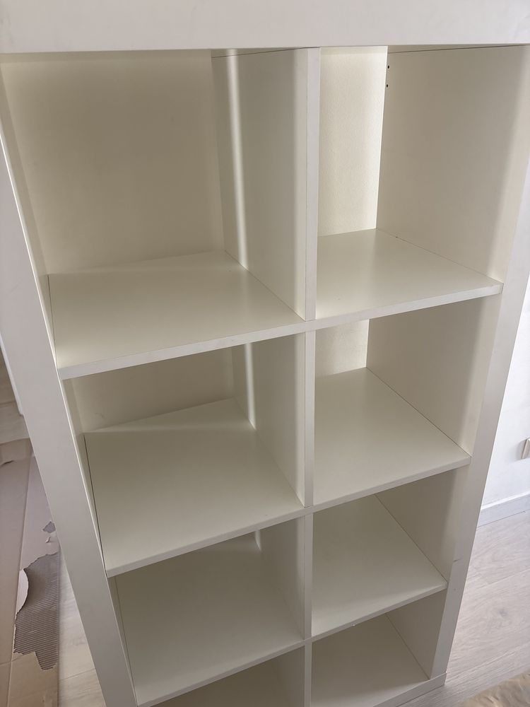 KALLAX Estante, branco, 77x147 cm em muito bom estado