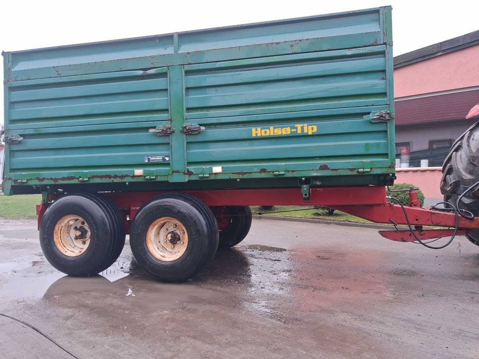 przyczepa rolnicza, zarejestrowana, wywrotka, Warfama 8t, tandem