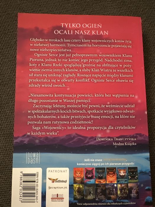 Erin Hunter - Wojownicy - Ogień i Lód
