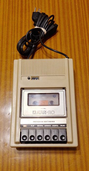 Magnetofon Atari 410 - pierwszy magnetofon do Atari - rzadkość !!!