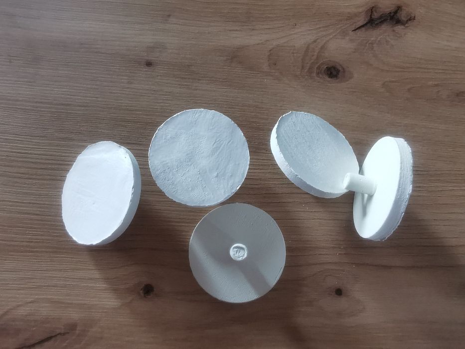 Podstawki pod koralowce korale szczepki duża podstawka 6cm średnica