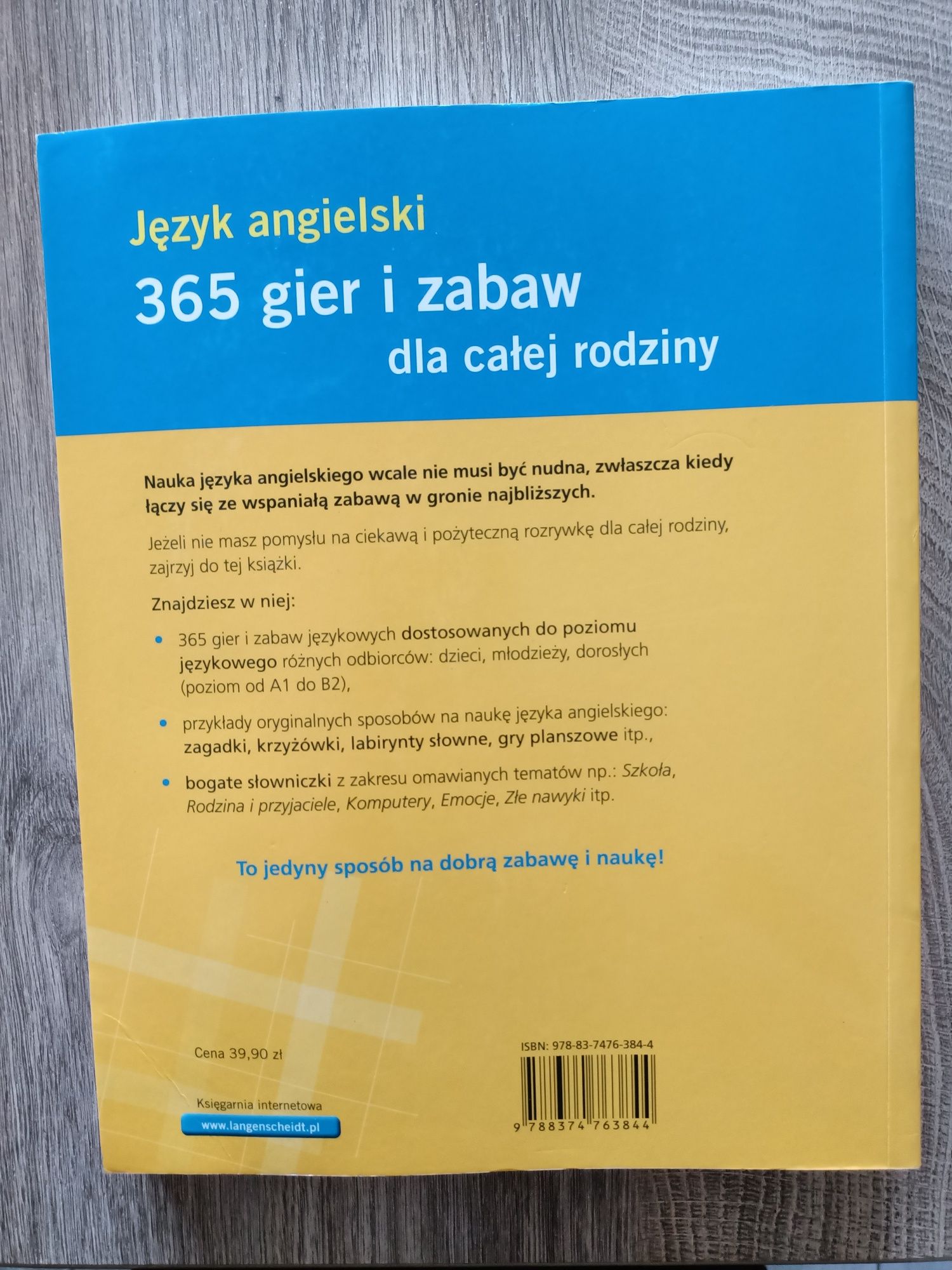 Język angielski 365 gier i zabaw dla całej rodziny