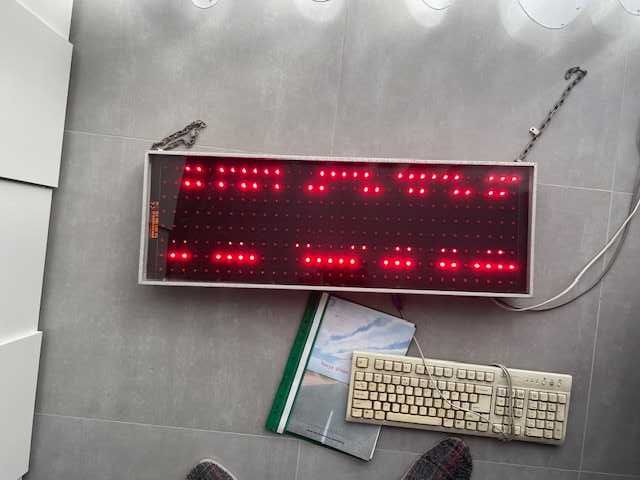 Tablica reklamowa LED - świetlna, wyświetlacz