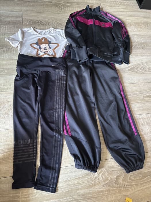 Zestaw sportowy dla dziewczynki 128