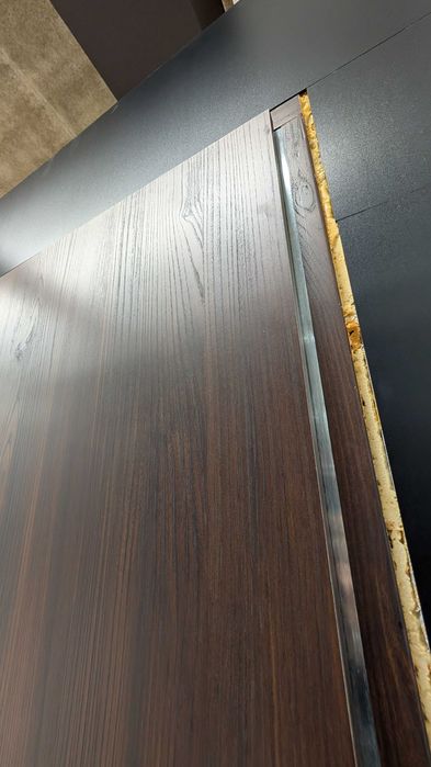 Drzwi Wejściowe do mieszkań C30 L80 otwierane na zew. jesion kawowy