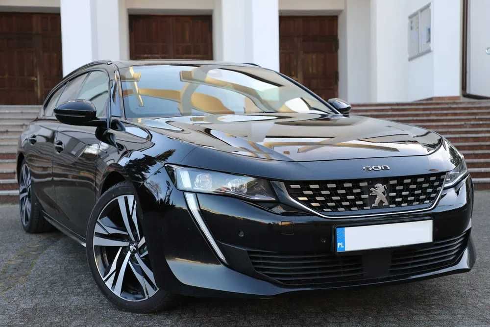 Auto do ślubu duże i wygodne Peugeot 508