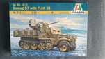 Сборные модели Italeri 371 Demag D7 Flak38
