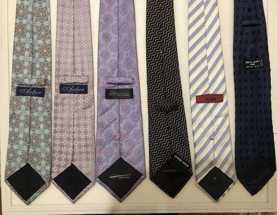 Галстуки разные ретро