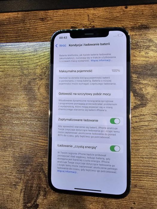Iphone 12 Pro 128Gb Bat:100% Gwarancja/SklepGSM/Lwsk