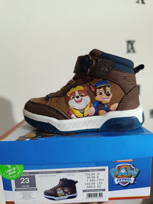 Buty 23  Paw Patrol chłopiec