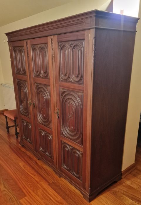Cama/cómoda/guarda vestidos - quarto completo