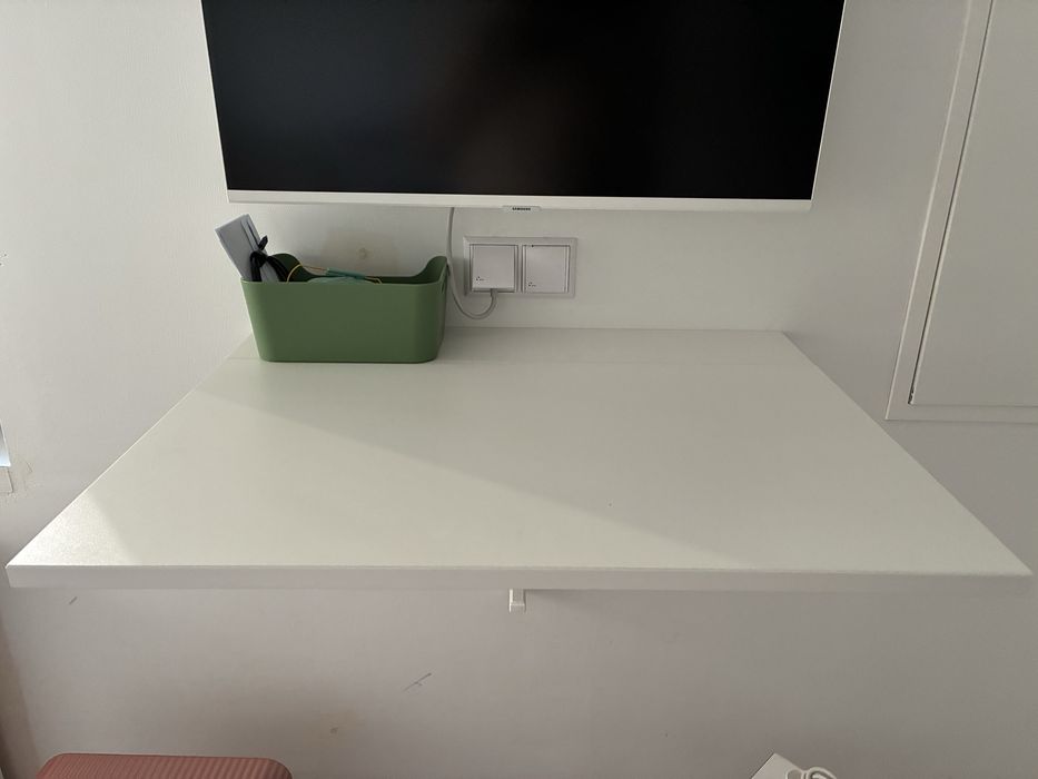 Ikea Norberg biurko wiszące składane komplet