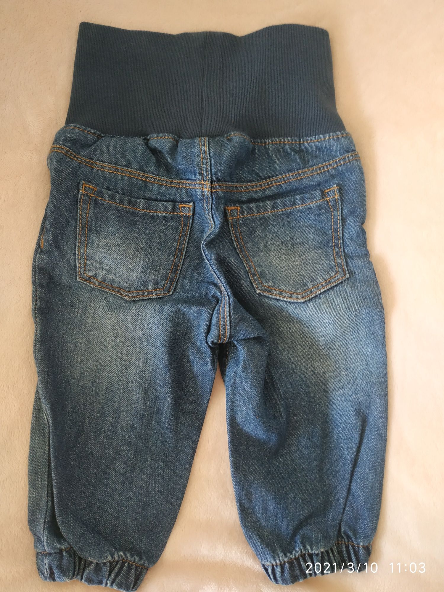 Jeansy 68cm H&M, jak nowe