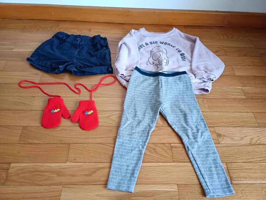 Lote de roupa de 14 peças de menina 24-36 meses