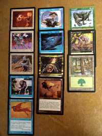 Magic the Gathering 138 cartas antigas de 1997 a 1999