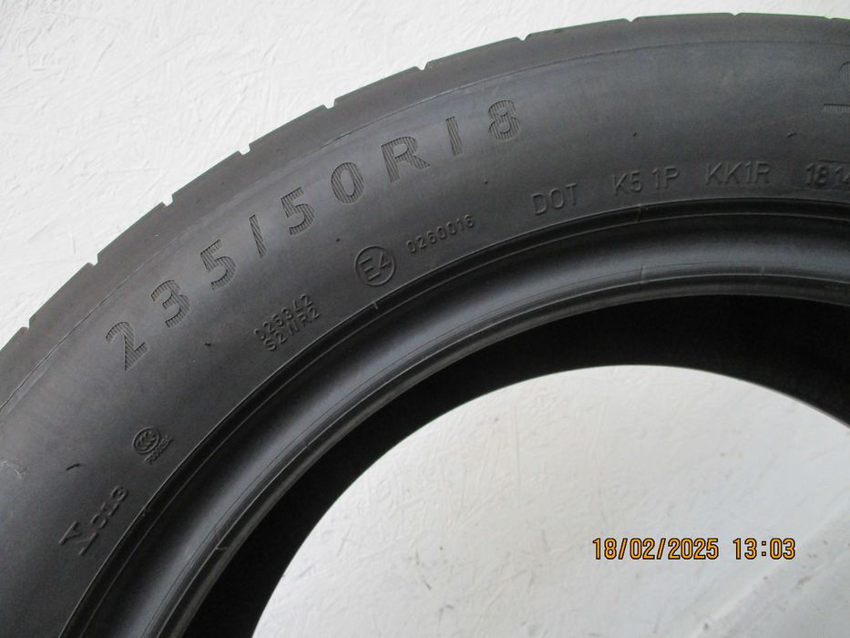1x 235/50R18 Dunlop SP Sport Maxx GT 6,6mm
