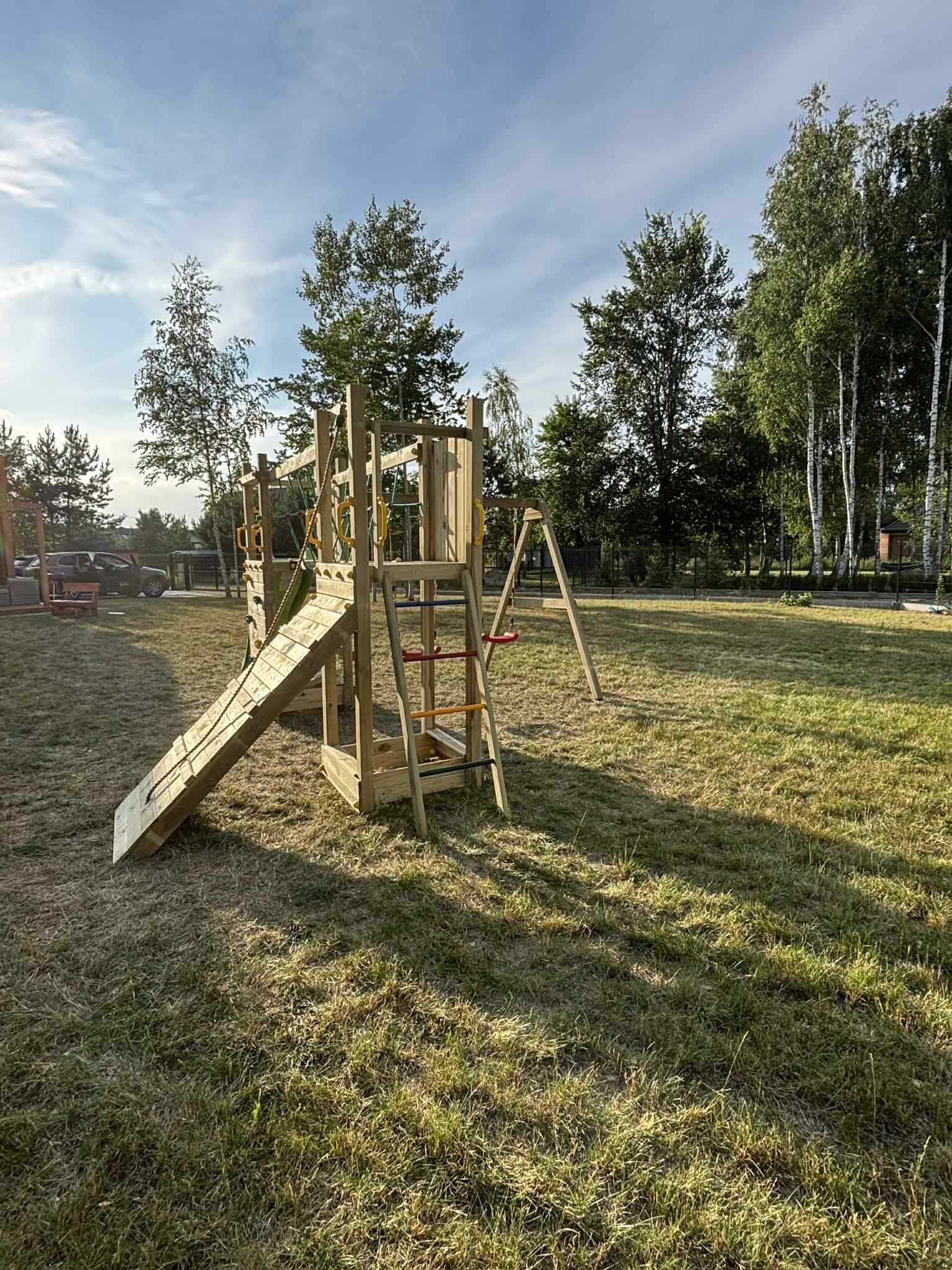 Plac zabaw drewniany, Małpi gaj, Huśtawka, DOSTAWA 0zł, Wysyłka 2-3dni