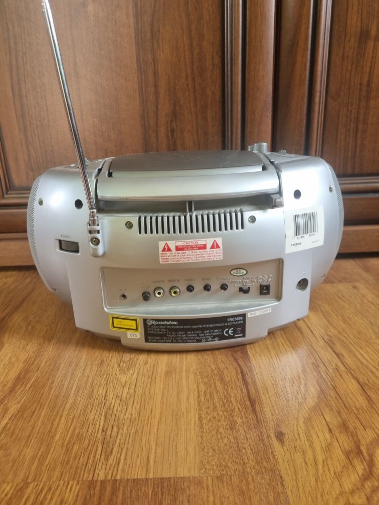 Roadstar mały telewizor radio CD 3 w 1