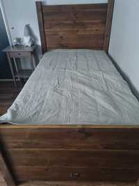 Łóżko drewniane sosnowe