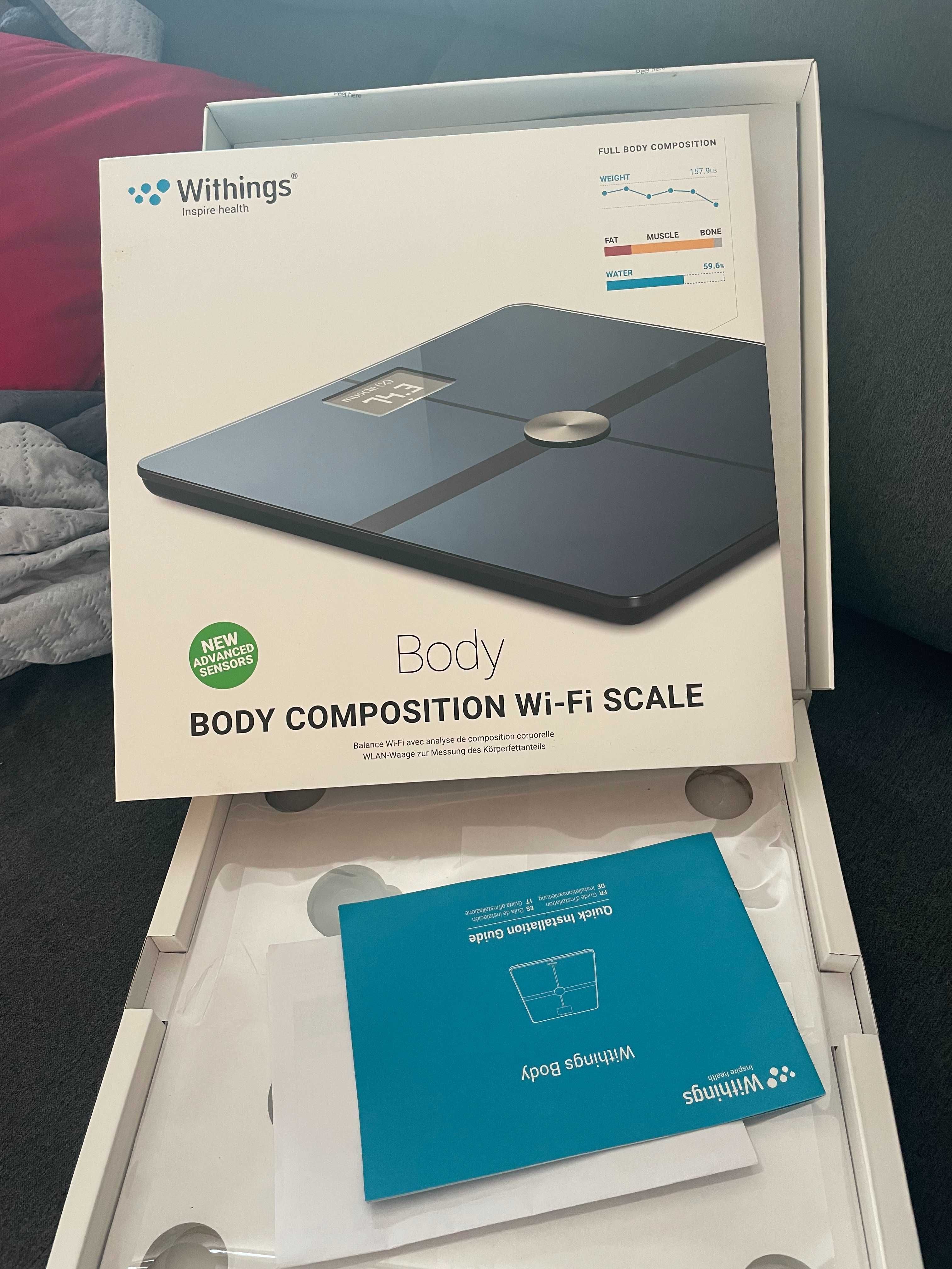 Balança Digital Inteligente Withings Body+