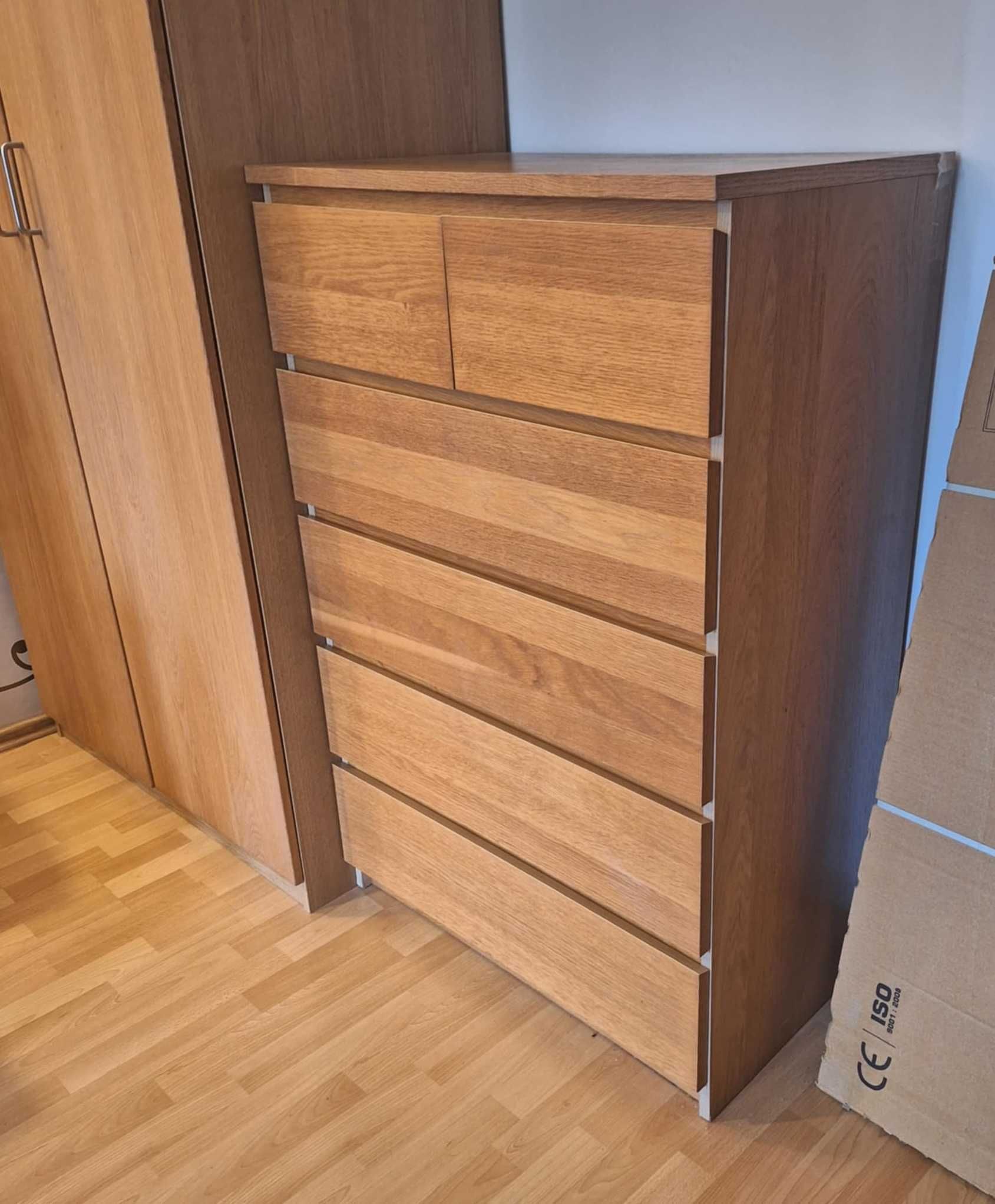 Ikea Malm komoda 6 szuflad TANIO