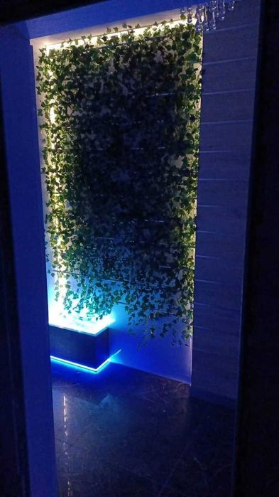 Sztuczny Bluszcz x24 Sztuki Na Balkon Girlanda Sztuczne Liście 50 M