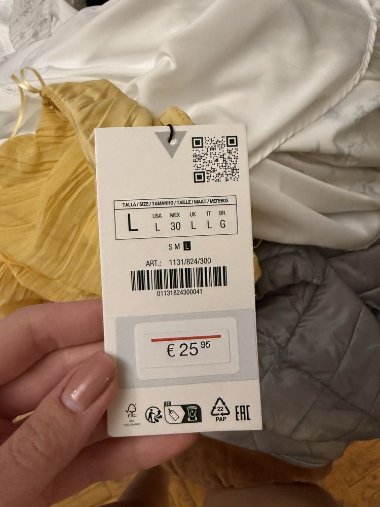 Новое платье zara с биркой
