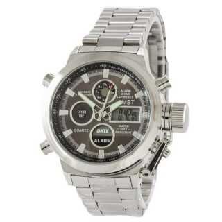 Новые мужские часы AMST 3003C Metall Silver-Black