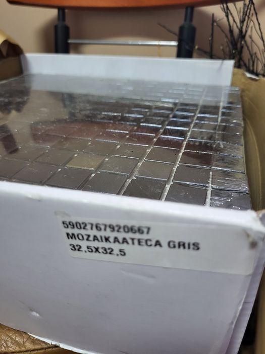 Mozaika szklana ateca gris 32,5x32,5