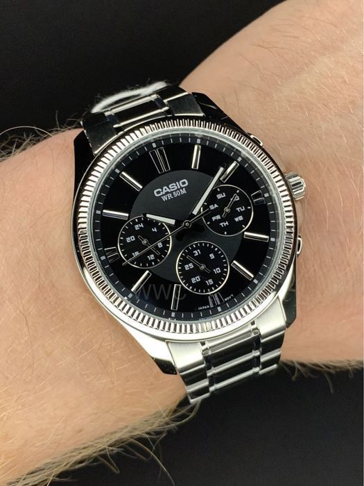 Годинник чоловічий Casio MTP-1375D-1A Оригінал Гарантія Часы Касио