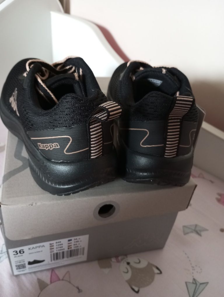 Lekkie buty sportowe, sneakersy, siatkowe Kappa rozmiar 36