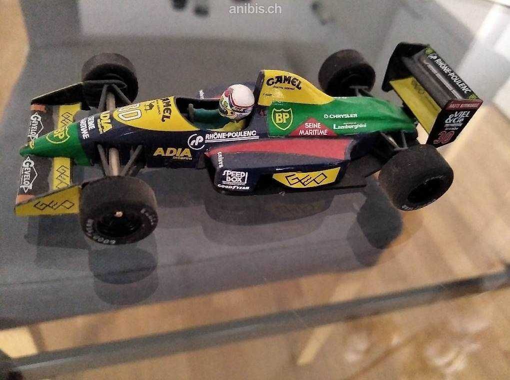 Miniatura Lola Lamborghini LC89 1:43 Temporada 1989