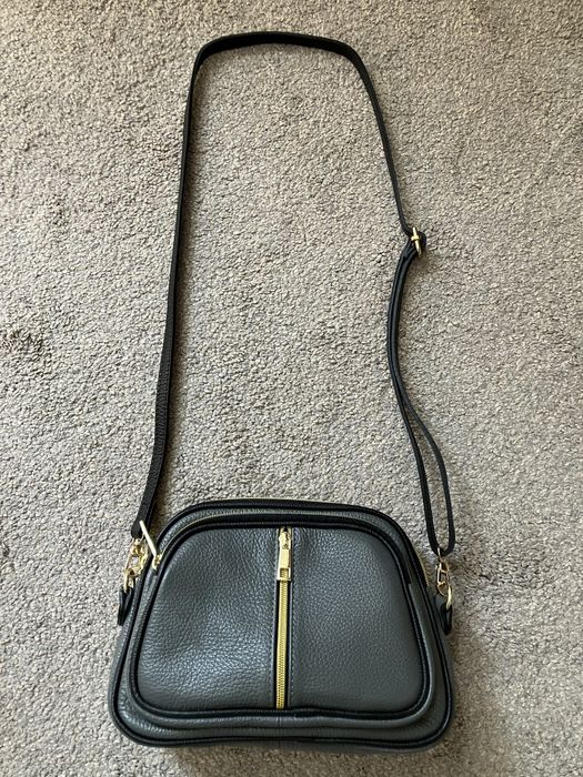 Torebka skórzana listonoszka nowa