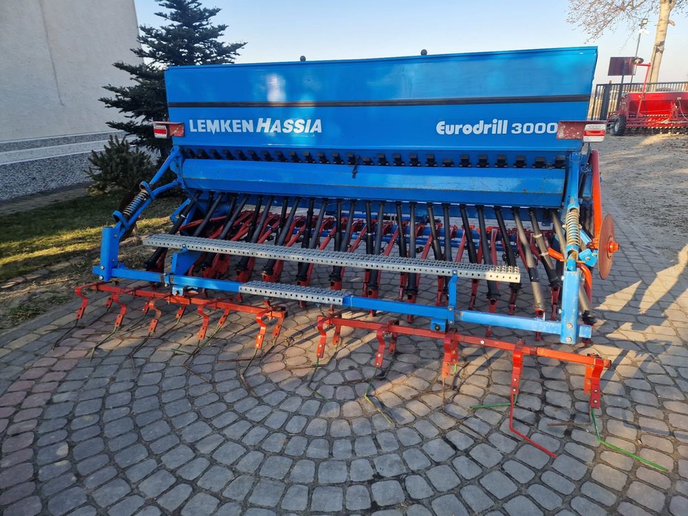 Siewnik Lemken eurodrill 3m, jak Hassia, oryginał