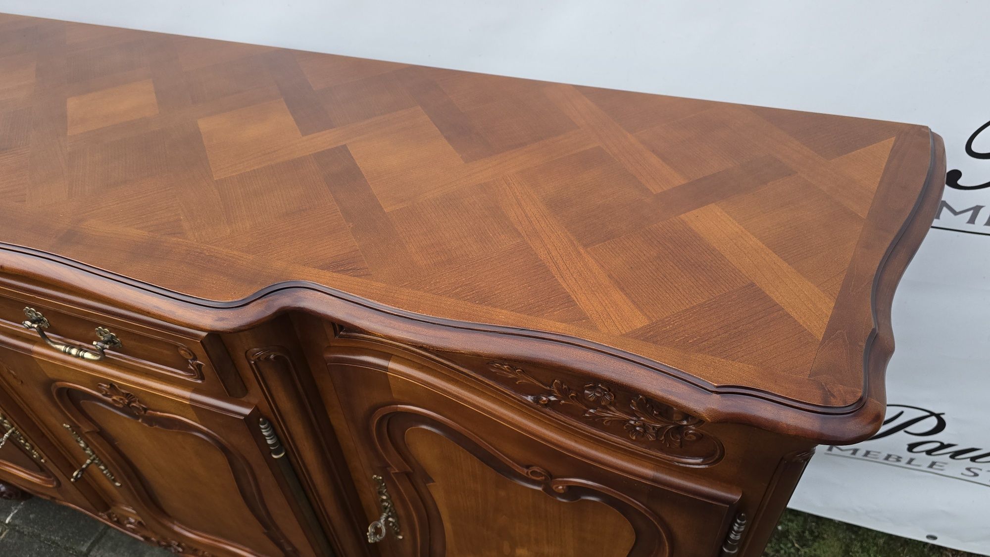 Komoda stylowa Ludwik Chippendale