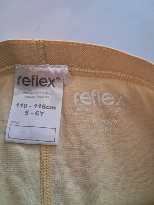 Legginsy wełniane Reflex, merino wool, bawełna r. 5-6