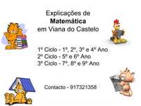 Explicações de Matemática