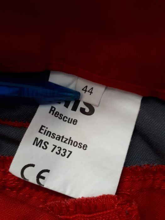 Spodnie ratownika medycznego do karetki odblaskowe ochronne r. 44