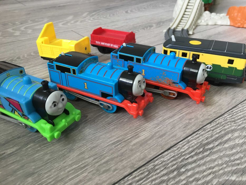 Fisher-Price Tomek Przyjaciele kilka zestawów lokomotywa pociąg