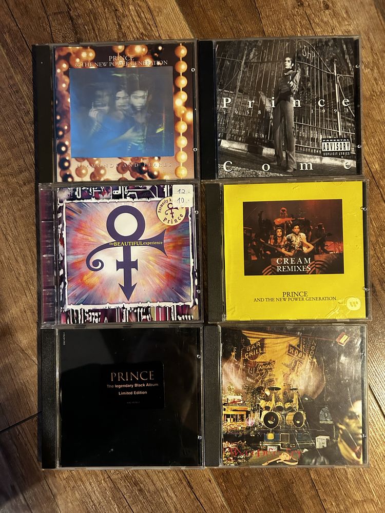 Prince 6 płyt CD oryginalne stan bdb cena za komplet