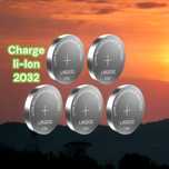 Батарейка 2032 перезаряжаемая li-lon 3.6v cr2032