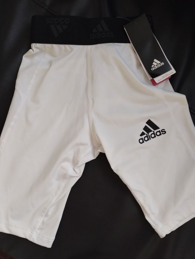 Podspodenki męskie Adidas - szorty kompresyjne - roz. XS - nowe