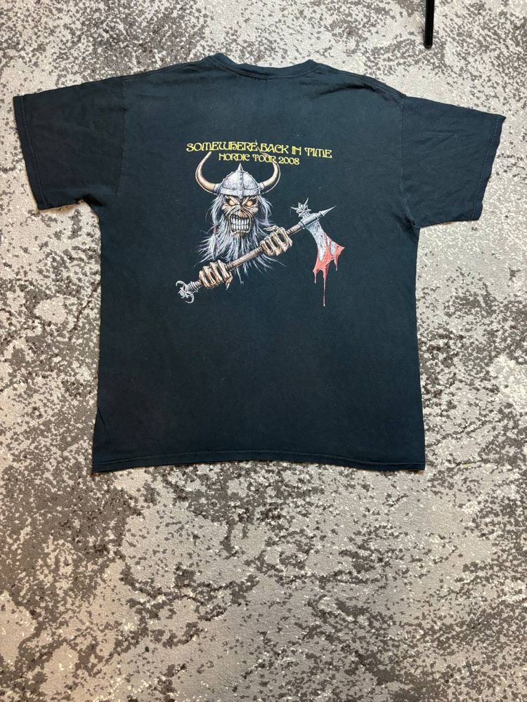 Футболка мерч iron maiden 2006 vintage