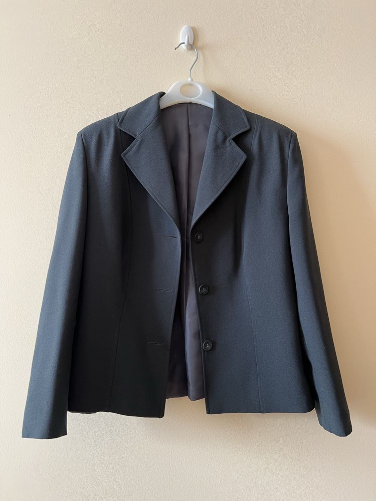 Blazer cinzento mulher classico